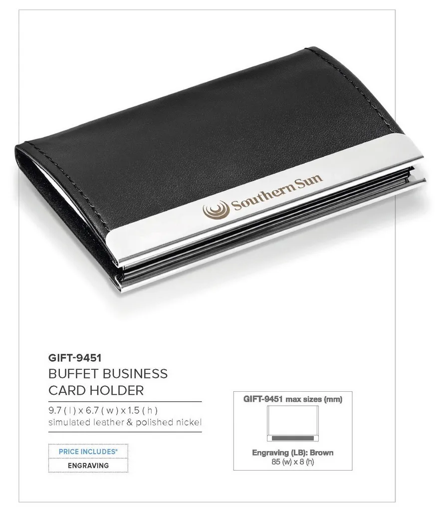 Altitude Buffet Business Card Holder