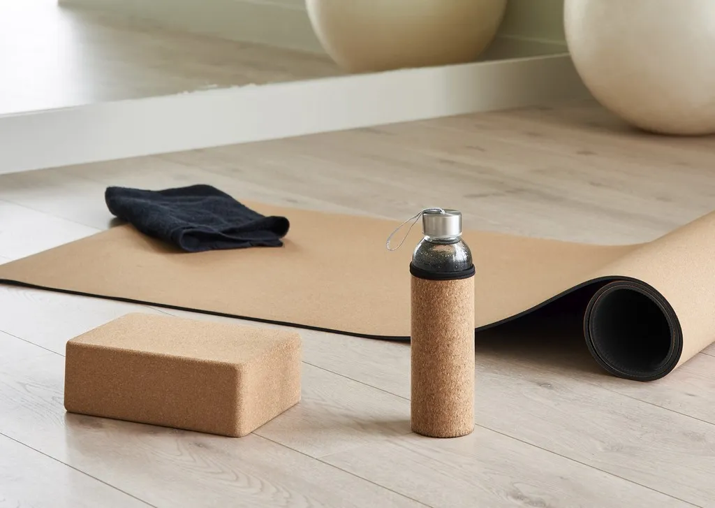 Kooshty Kork Glass Water Bottle 500ml