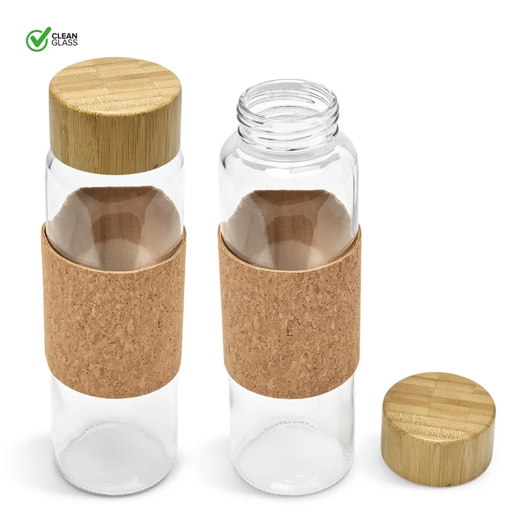 Kooshty Bamboost Glass Water Bottle 700ml