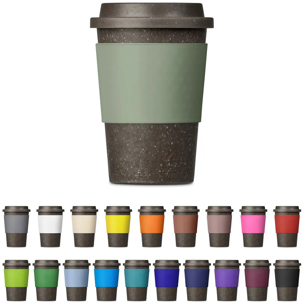 Kooshty Brown Bean Plastic Tumbler 400ml