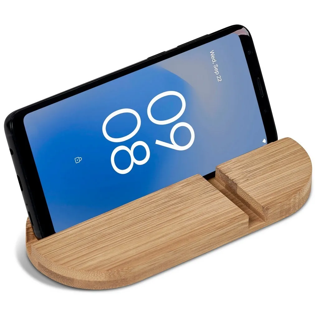 Okiyo Kurosu Bamboo Phone Stand