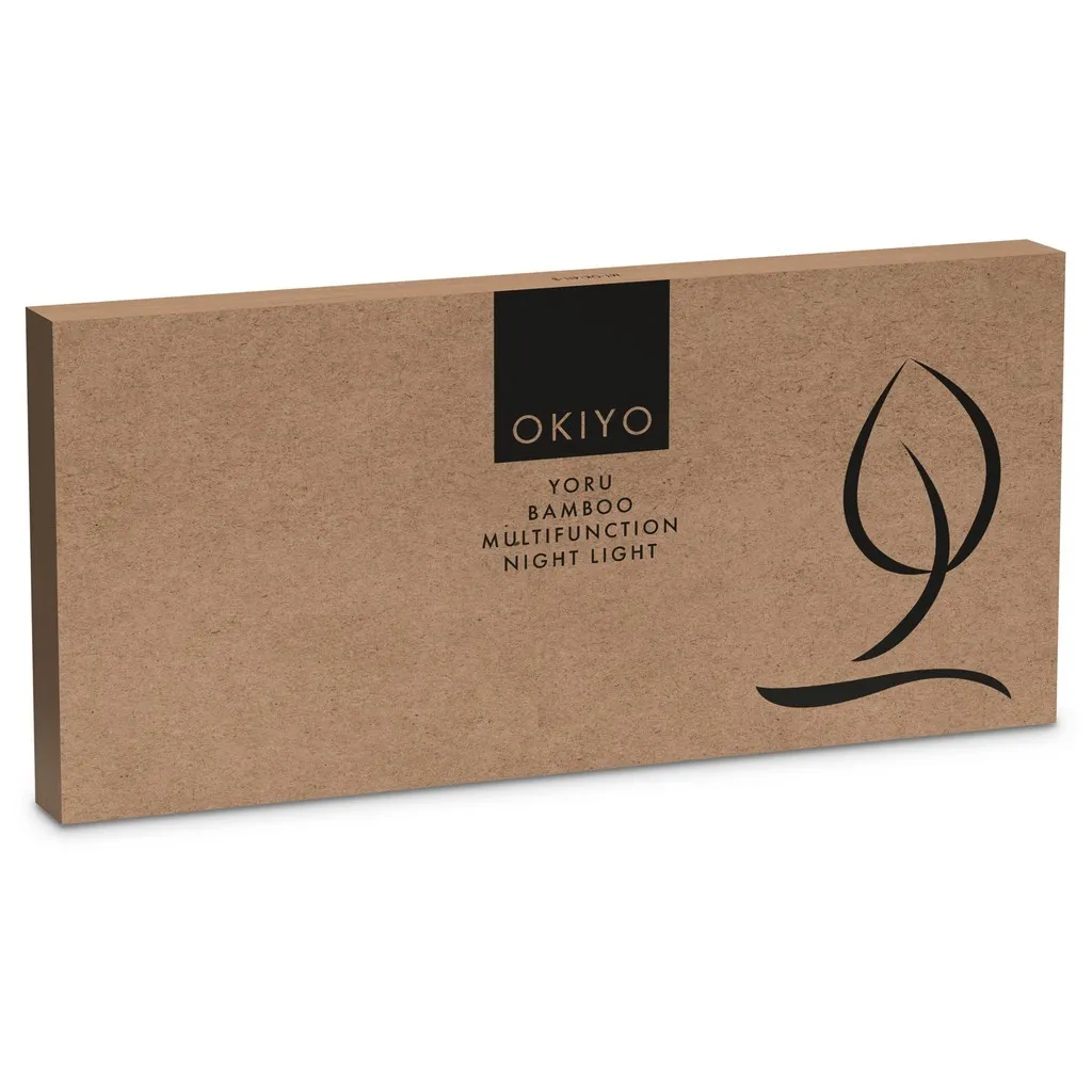 Okiyo Yoru Bamboo WC And Night Light