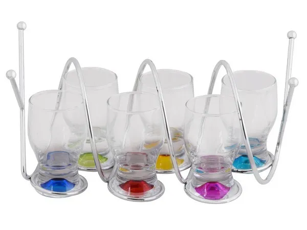 Spiral Stand And Shot Glasses