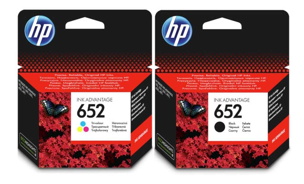 Hp 652 картридж как промыть