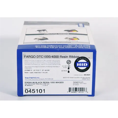 FARGO DTC EZ Premium Resin Black Ribbon - 045101