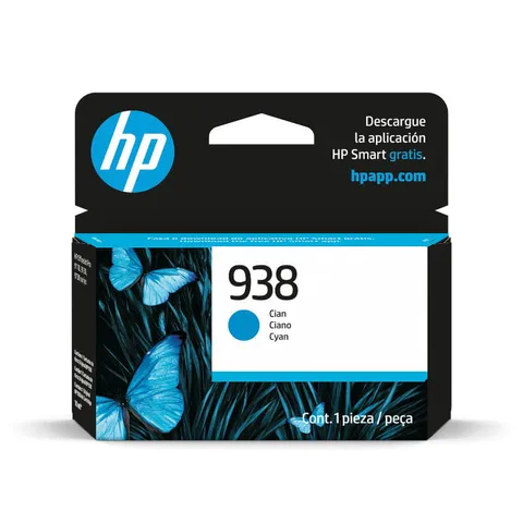 HP 938 Cyan Original Ink Cartridge - 4S6X5PE