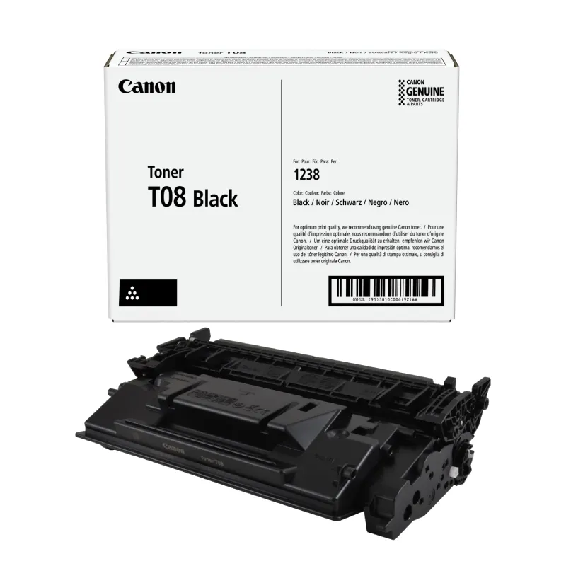 canon toner t08 black