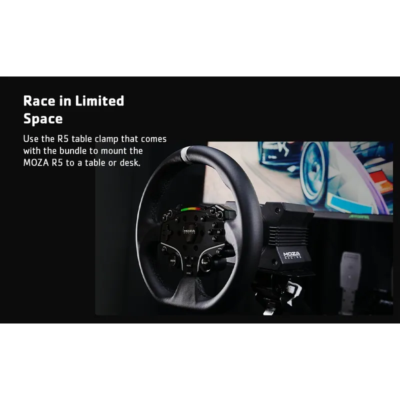 MOZA R5 Racing Simulator Bundle | CH Africa
