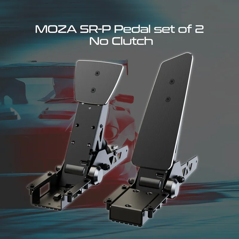 Spr Moza MOZA SR-P 2 Pedal Set - No Clutch | CH Africa