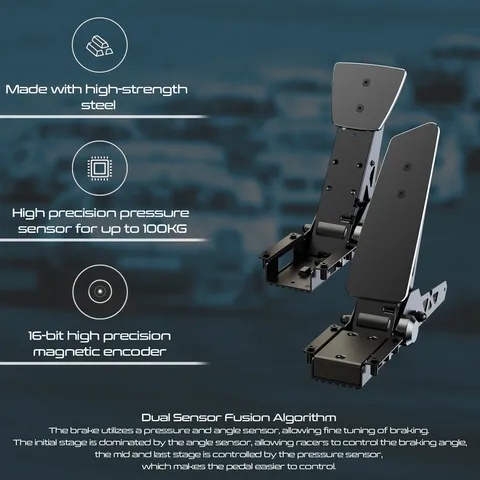 Spr Moza MOZA SR-P 2 Pedal Set - No Clutch | CH Africa