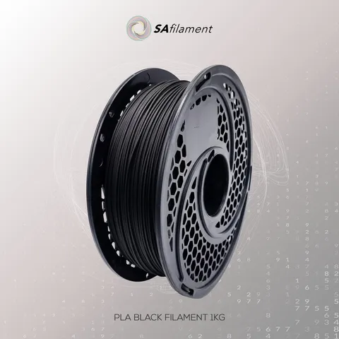 SA Filament PLA Black Filament- 1kg | CH Africa
