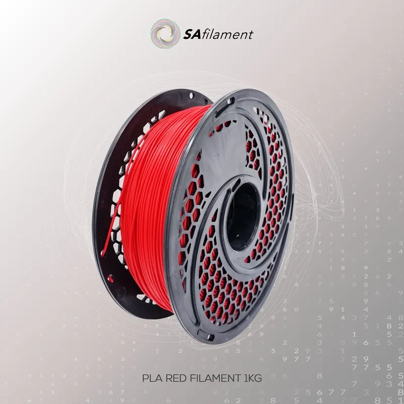 SA Filament PLA Red Filament - 1kg | CH Africa
