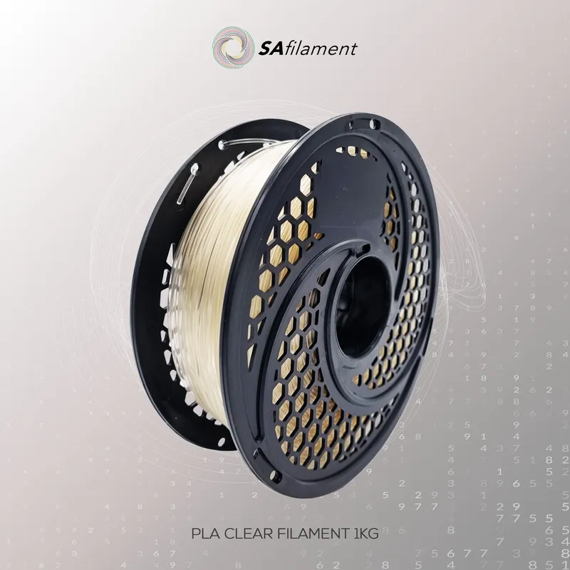 SA Filament PLA Clear Filament - 1kg | CH Africa