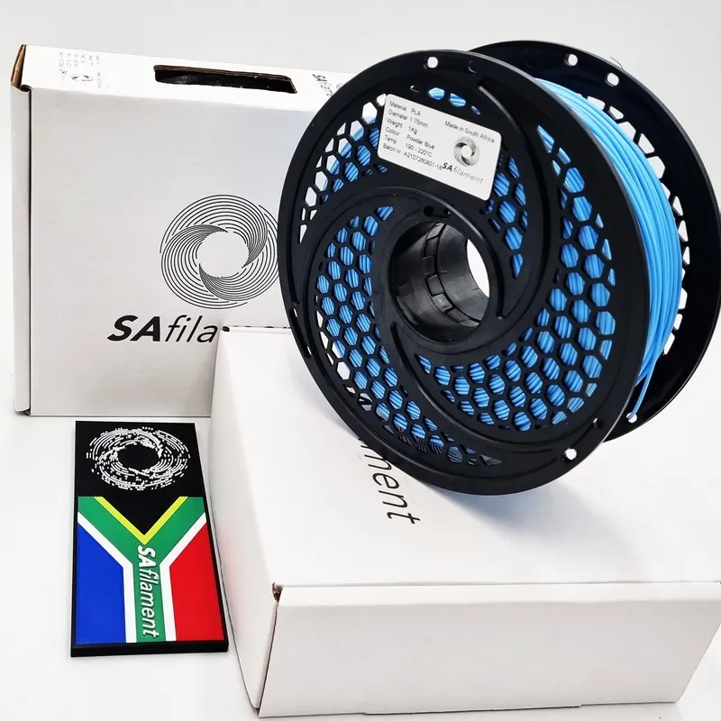 SA Filament PLA Powder Blue Filament - 1kg | CH Africa