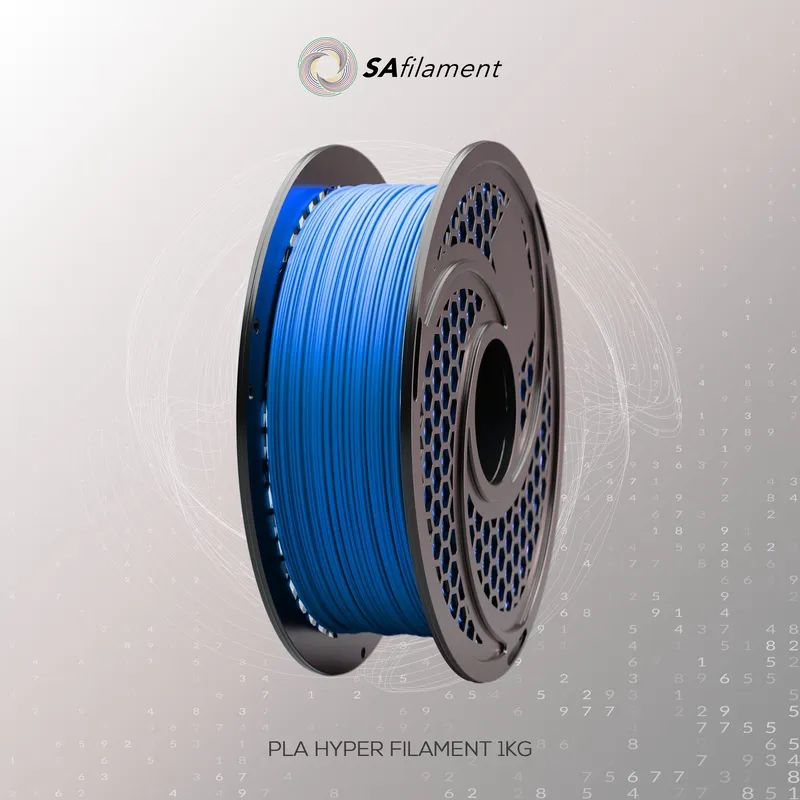 SA Filament PLA Hyper Blue Filament - 1kg | CH Africa