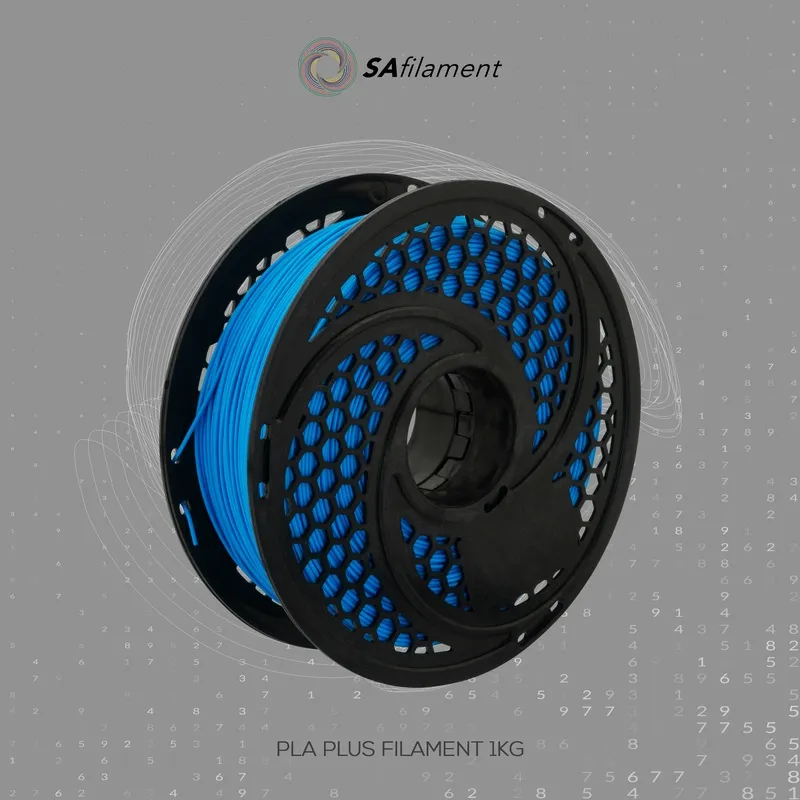 SA Filament PLA Plus Sky Blue Filament - 1kg | CH Africa