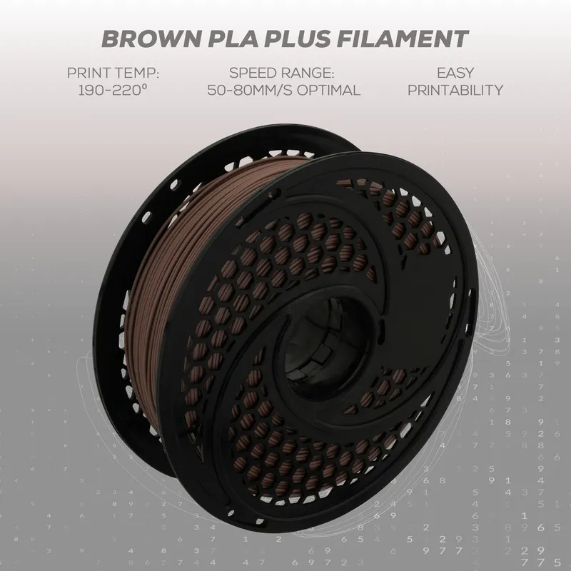 SA Filament Silk PLA Plus Brown Filament - 1kg | CH Africa