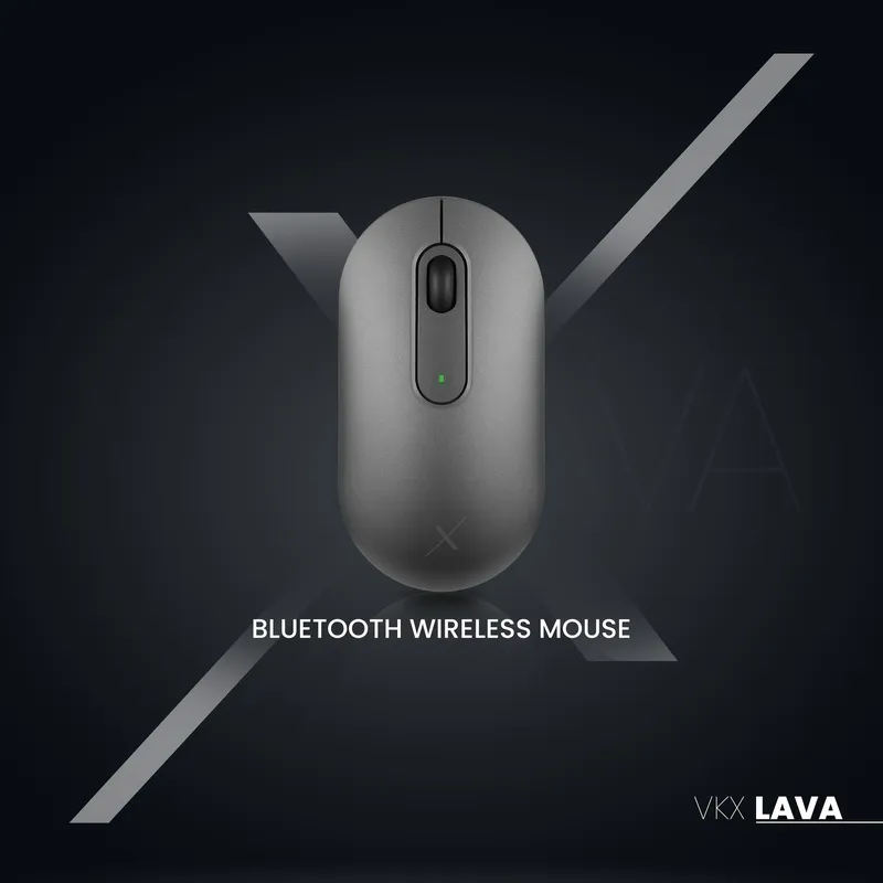 VolkanoX Lava Bluetooth Wireless Mouse - Gunmetal | CH Africa