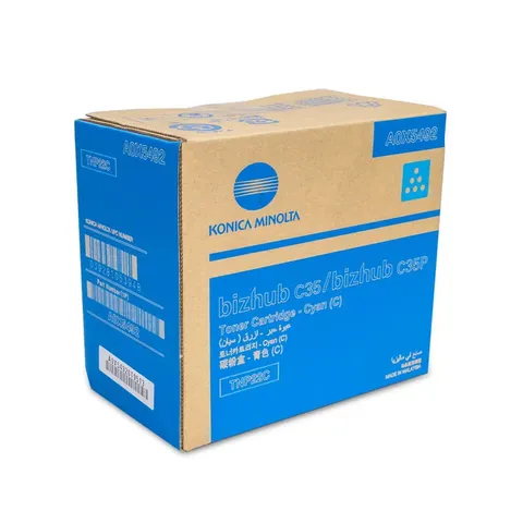 Konica Minolta TNP-22 Cyan Original Toner Cartridge - TNC22P