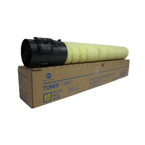 Konica Minolta TN-324 Yellow Original Toner Cartridge - TN324Y