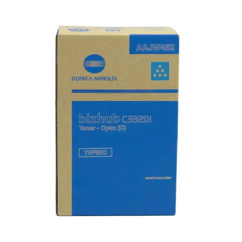 Konica Minolta TNP-80 Cyan Original Toner Cartridge - TNP80C