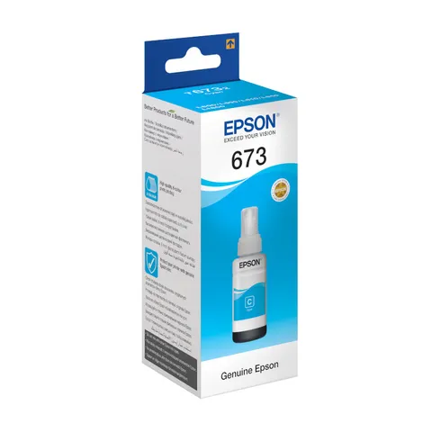Epson 673 EcoTank Cyan Original Ink Bottle - T67324A