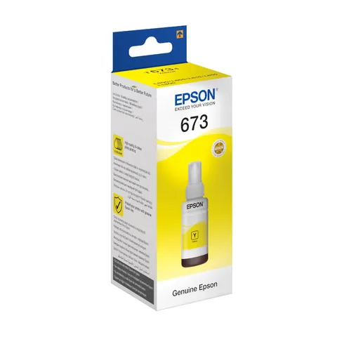 Epson 673 EcoTank Yellow Original Ink Bottle - T67344A