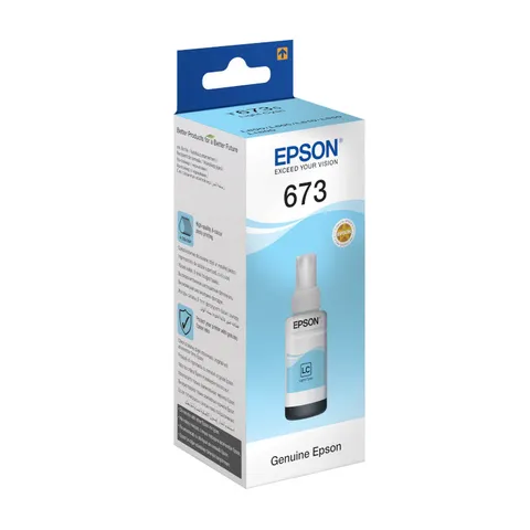 Epson 673 EcoTank Light Cyan Original Ink Bottle - T67354A