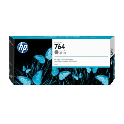 HP 764 Grey 300ml DesignJet Ink Cartridge