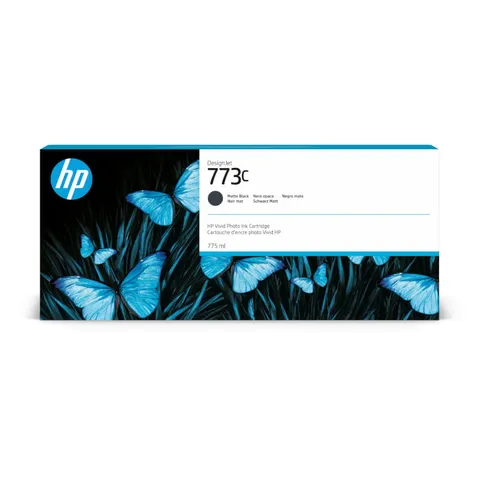HP 773C Matte Black 775ml DesignJet Ink Cartridge