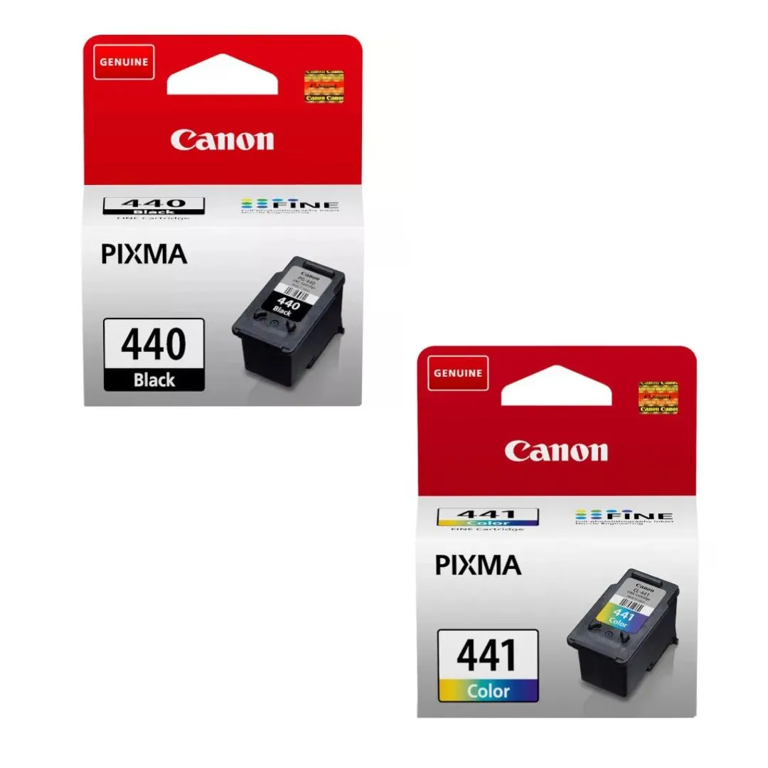 Canon 440 Black and Canon 441 Tri Colour Original Ink Cartridge