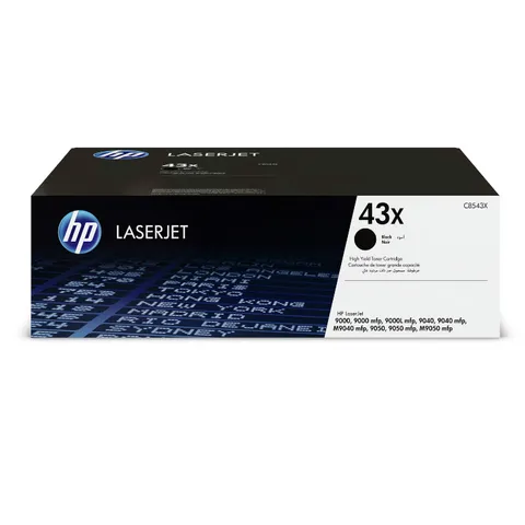 HP 43X Black Original High Yield Toner Cartridge - C8543X