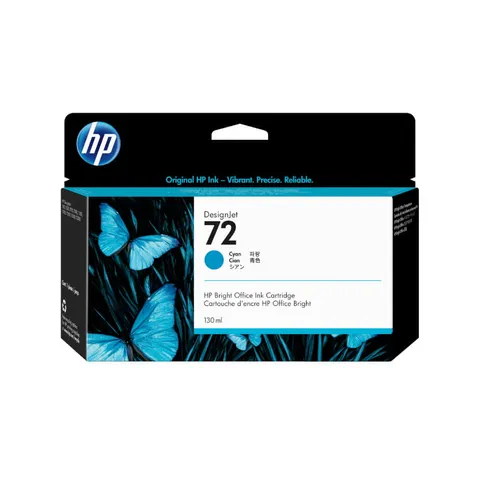 HP 72 Cyan 130ml DesignJet Ink Cartridge