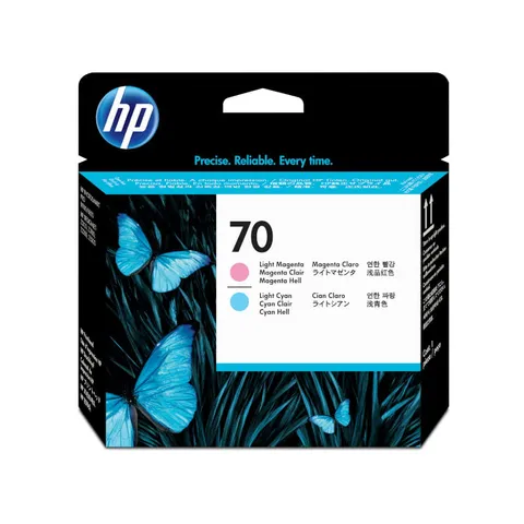 HP 70 Light Cyan and Light Magenta DesignJet Printhead