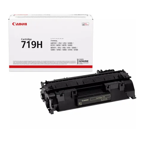 Canon 719H Black Original High Yield Toner Cartridge