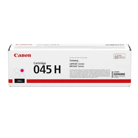 Canon 045H Magenta Original High Yield Toner Cartridge - 045MH