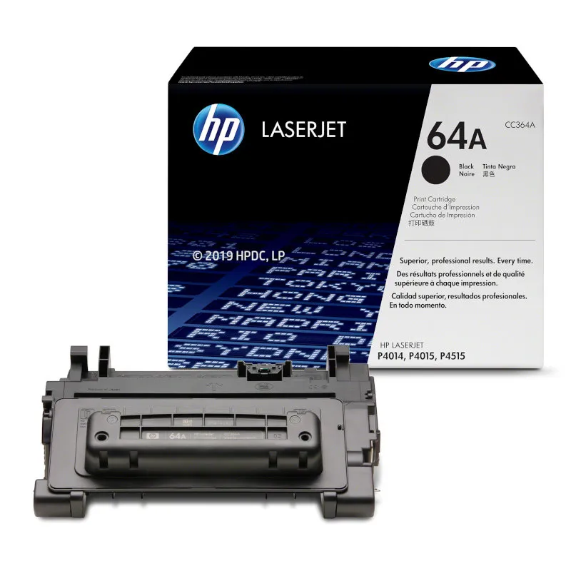 HP LaserJet 64A ブラックトナーカートリッジ HP 64A Black Original Toner Cartridge - CC364A | CH Africa
