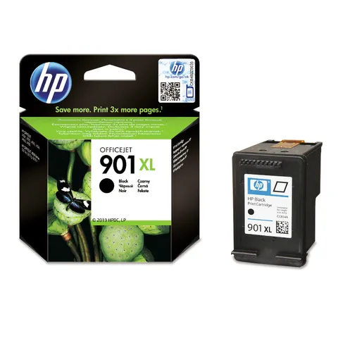 HP 901XL Black Original High Yield Ink Cartridge - CC654AE