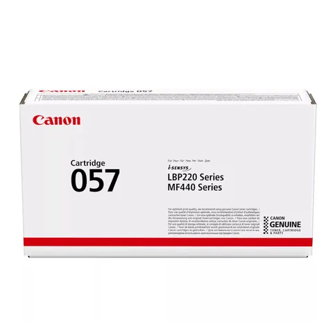 Canon 057 Black Original Toner Cartridge - 057BK