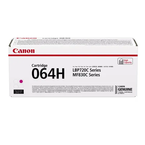 Canon 064 High Yield Magenta Original Toner Cartridge - 064H