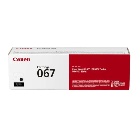Canon 067 Black Original Toner Cartridge - 067BK