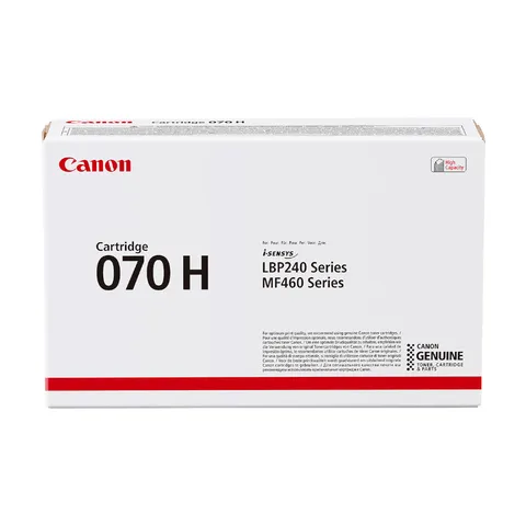 Canon 070 High Yield Black Original Toner Cartridge - 070HY