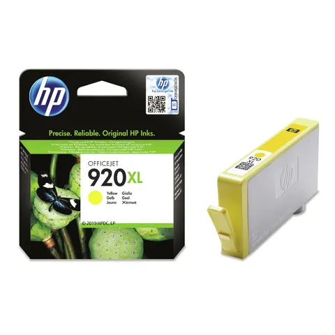 HP 920XL Yellow Original High Yield Ink Cartridge - CD974AE
