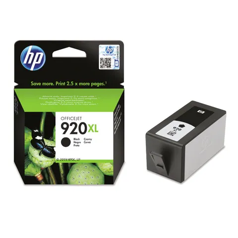 HP 920XL Black Original High Yield Ink Cartridge - CD975AE