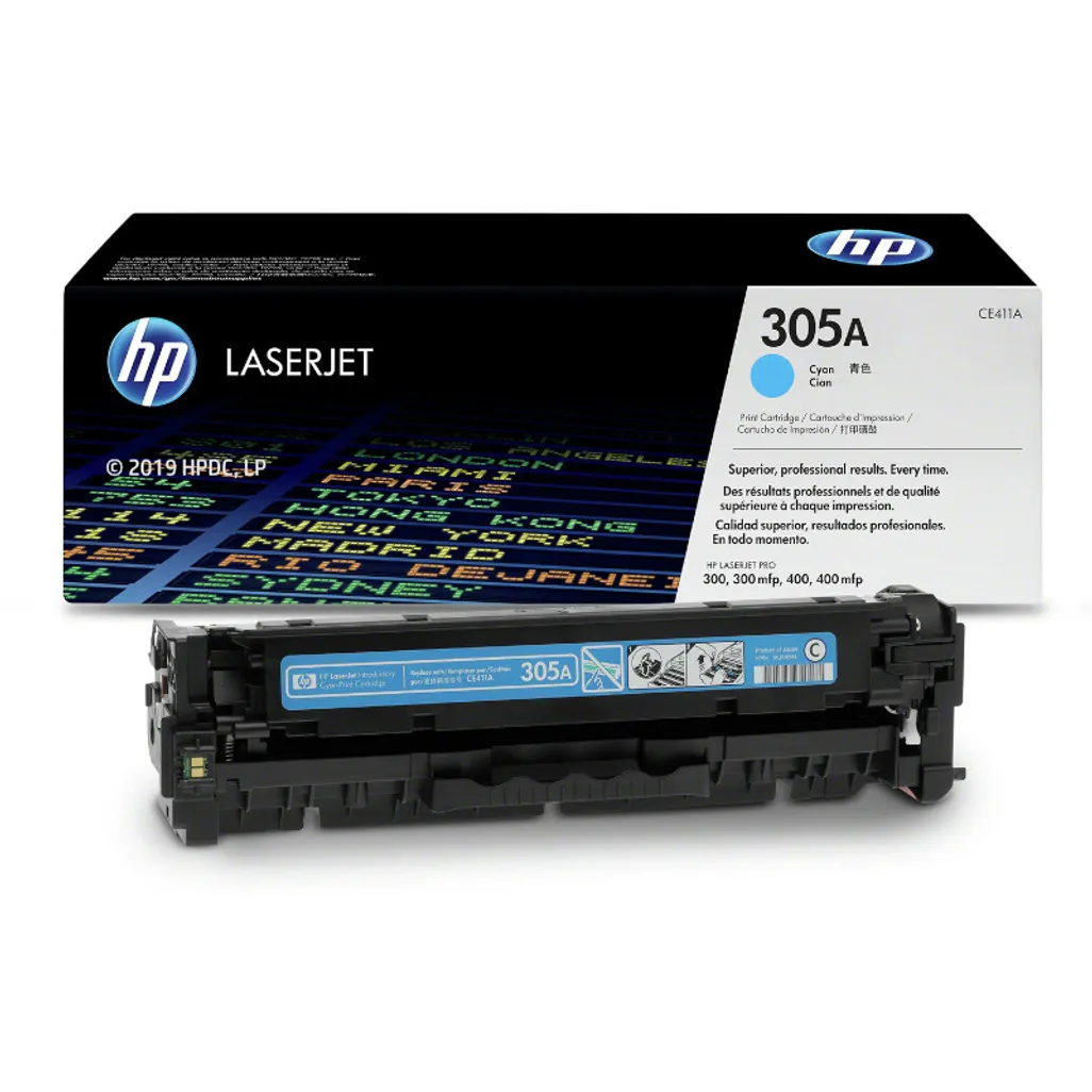 Hp 305a Cyan Original Toner Cartridge Ce411a Ch Africa