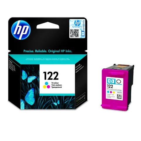 HP 122 Tri Colour Original Ink Cartridge - CH562HK