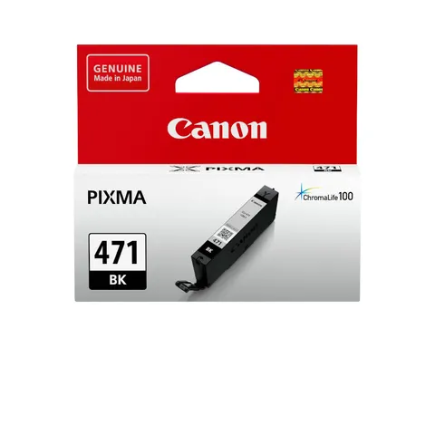Canon 471 Black Original Ink Cartridge - CLI-471BLK