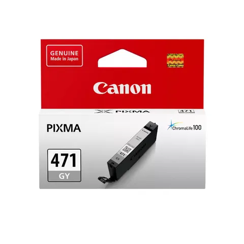 Canon 471 Grey Original Ink Cartridge - CLI-471GY