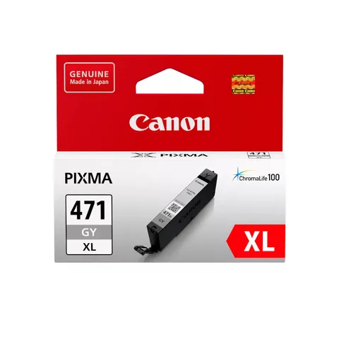 Canon 471XL Grey Original High Yield Ink Cartridge - CLI-471XLGY