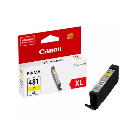 Canon 481XL Yellow Original Ink Cartridge - CLI-481XLY